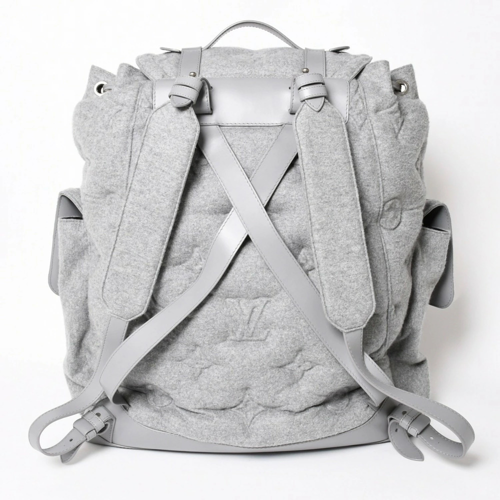 LOUIS VUITTON Christopher Backpack Monogram Virgil Abloh Gray